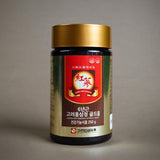 KOREA GINSENG DISTRIBUTION 6-Year-Old Korean Red Ginseng Extract Gold | 250g × 2 Jars (500g) | Made in Korea