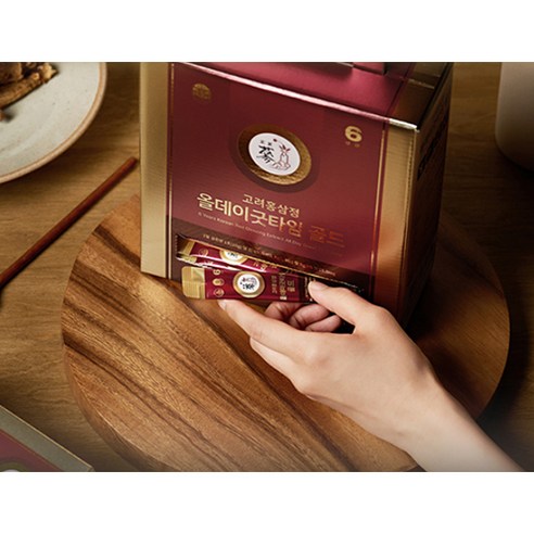 PUNGNYEON BOGAM All Day Good Time Gold Korean Red Ginseng Extract | Made with 6-Year-Old Red Ginseng | 1kg Value Size