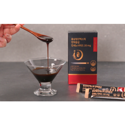 NUTRICOMMON Korean Red Ginseng Extract | Ginsenosides 20mg | 15 Servings × 2 Boxes (30 Servings) | Made in Korea