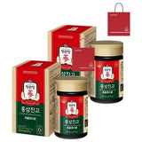 UNG KWAN JANG Korean Red Ginseng Honey Paste (Hongsam Jingo) 250g × 2 Jars | 6-Year-Old Korean Red Ginseng | Ginsenosides 10mg per Day | Korean Health Functional Food