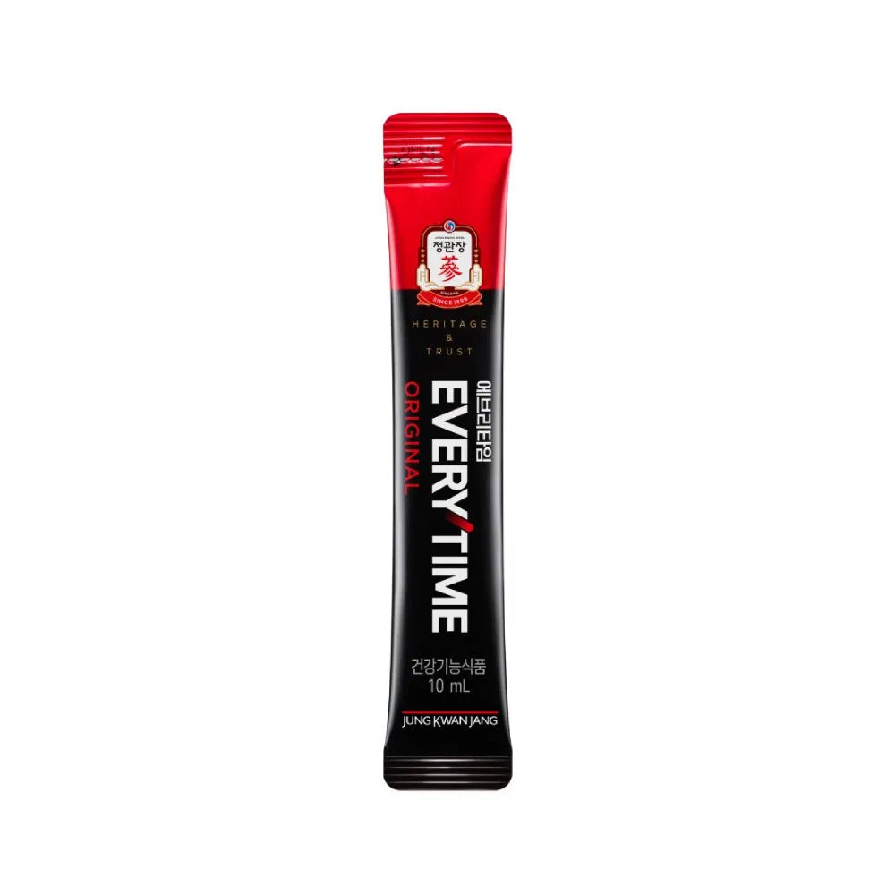 JUNG KWAN JANG Everytime Korean Red Ginseng Extract Original 30 Sticks
