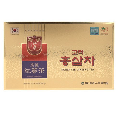 KORYO INSAM PPURIBANG Korean Red Ginseng Tea | Made in Korea