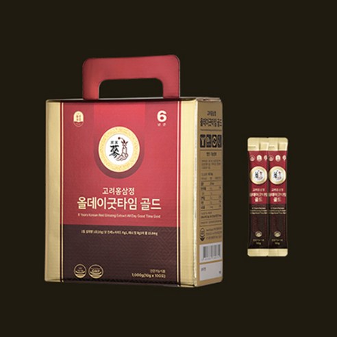 PUNGNYEON BOGAM All Day Good Time Gold Korean Red Ginseng Extract | Made with 6-Year-Old Red Ginseng | 1kg Value Size
