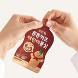 JUNGWONJANG Tuntun Kids Korean Red Ginseng for Children | Mango Flavor | 20ml × 30 Pouches | 6-Year-Old Korean Red Ginseng | Korean Health Functional Food