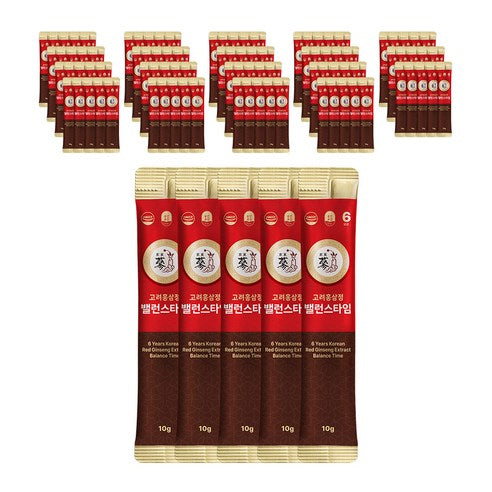PUNGNYEON BOGAM 6-Year-Old Korean Red Ginseng Extract Balance Time Stick | 10g × 100 Sticks (1kg) | Made in Korea