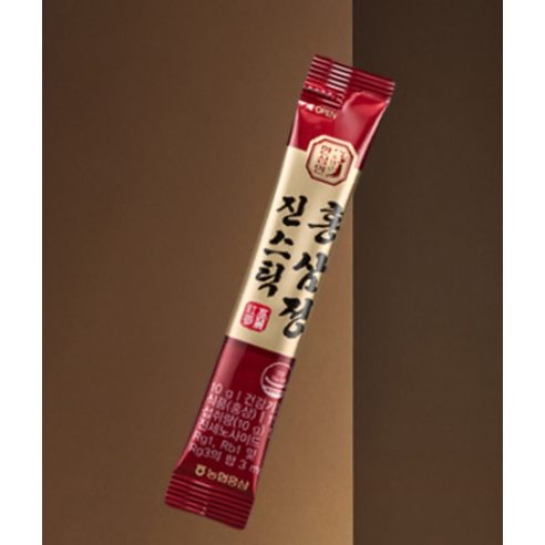 HANSAMIN by NH Hongsam Red Ginseng Extract Jin Stick | 10g × 100 Sticks (1kg) | Made in Korea