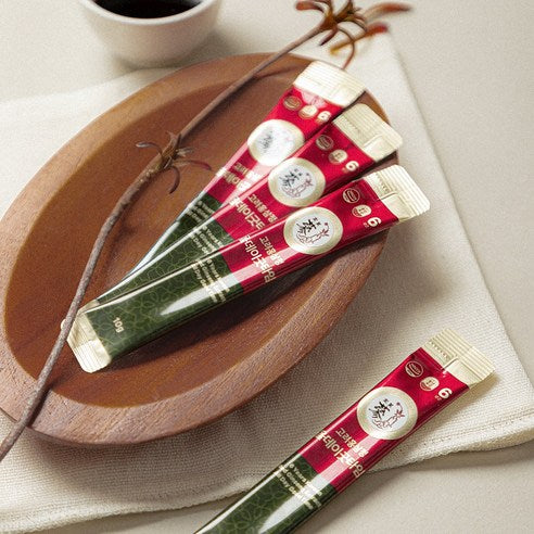 PUNGNYEON BOGAM 6-Year-Old Korean Red Ginseng Extract All Day Good Time Stick Gift Set | 10g Sticks | Made in Korea