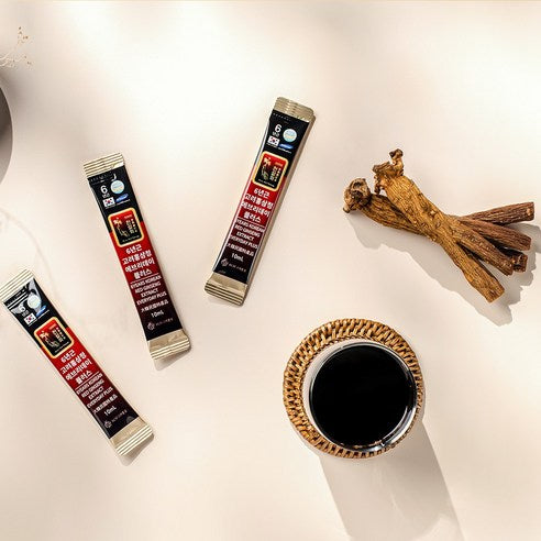6-Year-Old Korean Red Ginseng Liquid Stick “Everyday Plus” Gift Set | Made in Korea
