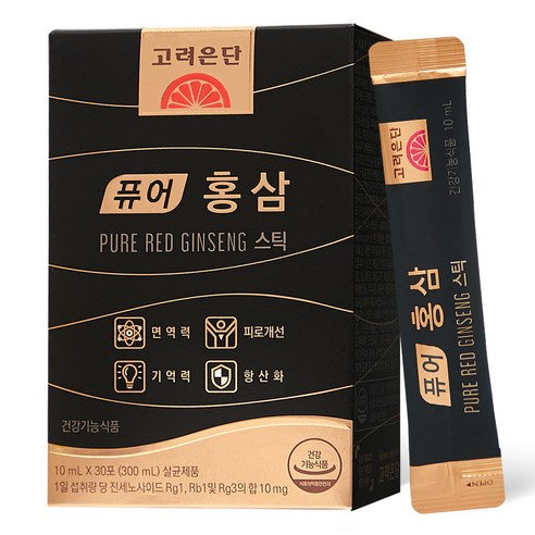 KOREA EUNDAN Pure Korean Red Ginseng Stick | 300ml | Individually Packed | Made in Korea