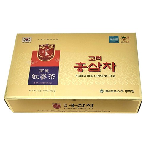 KORYO INSAM PPURIBANG Korean Red Ginseng Tea | Made in Korea
