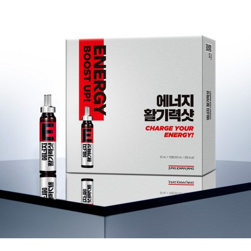 JUNG KWAN JANG Energy Vital Shot | Korean Red Ginseng Drink | 320ml | Made in Korea