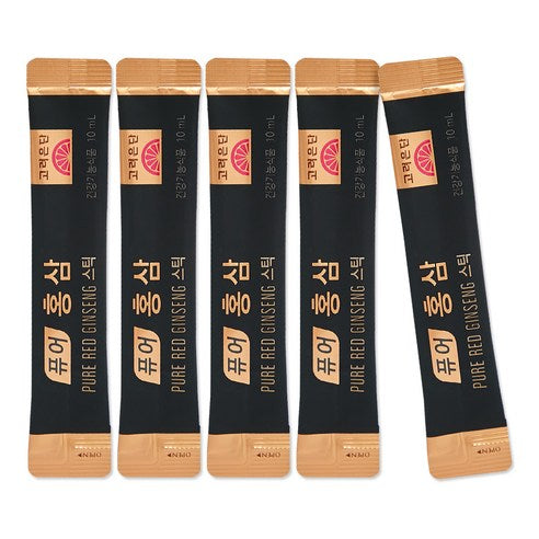 KOREA EUNDAN Pure Korean Red Ginseng Stick | 300ml | Individually Packed | Made in Korea