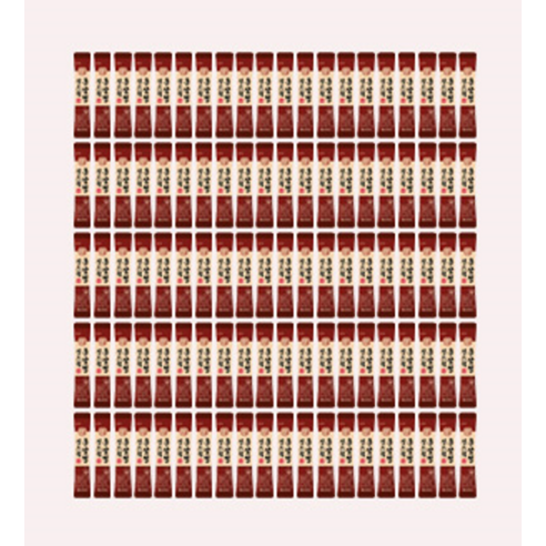 HANSAMIN by NH Hongsam Red Ginseng Extract Jin Stick | 10g × 100 Sticks (1kg) | Made in Korea