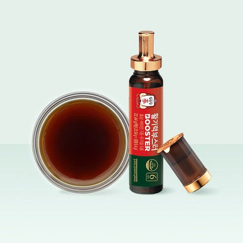 JUNG KWAN JANG Vital Tonic Booster | Korean Red Ginseng Liquid 20ml + Tablet 400mg | 14 Servings | Made in Korea