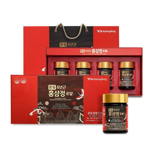 KWANGDONG 6-Year-Old Korean Red Ginseng Extract Royal | 800g Set | Made in Korea