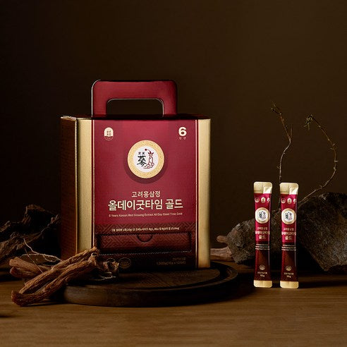 PUNGNYEON BOGAM All Day Good Time Gold Korean Red Ginseng Extract | Made with 6-Year-Old Red Ginseng | 1kg Value Size