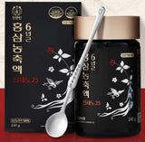 Gangwon Ginseng Cooperative Premium 6-Year-Old Korean Red Ginseng Extract "Jinseno 25" | 240g | 100% 6-Year-Old Red Ginseng Concentrate | Made in Korea
