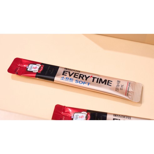 JUNG KWAN JANG Korean Red Ginseng Extract Everytime Soft | 10ml × 20 Sticks | Ginsenosides 7mg per Stick | Korean Health Functional Food