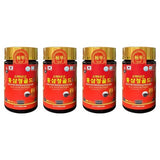 DAEHAN HONGSAM Daily 365 Premium Red Ginseng Extract Gold | Korean 6-Year-Old Red Ginseng | 4 Jars × 240g (960g) Family Set