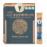 KAESONG KORYO SAMIN Jinsam Myeongga 6-Year-Old Korean Red Ginseng Extract Basic Stick | 10g × 100 Sticks (1kg) | Low Sugar | Made in Korea
