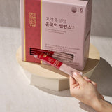 CHEONYANGSAM On-Core Balance Korean Red Ginseng Stick | 6-Year-Old Red Ginseng | 100 Big 15g Sticks | Gift Box