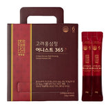 CHEONYANGSAM 6-Year-Old Korean Red Ginseng Extract Honest 365 Stick | 10g × 100 Sticks (1kg) | Ginsenosides 7mg per Stick