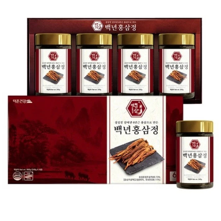 Korean 6 Years Red Ginseng Extract 240g x 4EA Made in korea KOREA MADE New