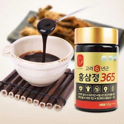 KOREA NO.1 Korean 6 Years Red Ginseng Extract 365, 240g x 4ea Made in korea